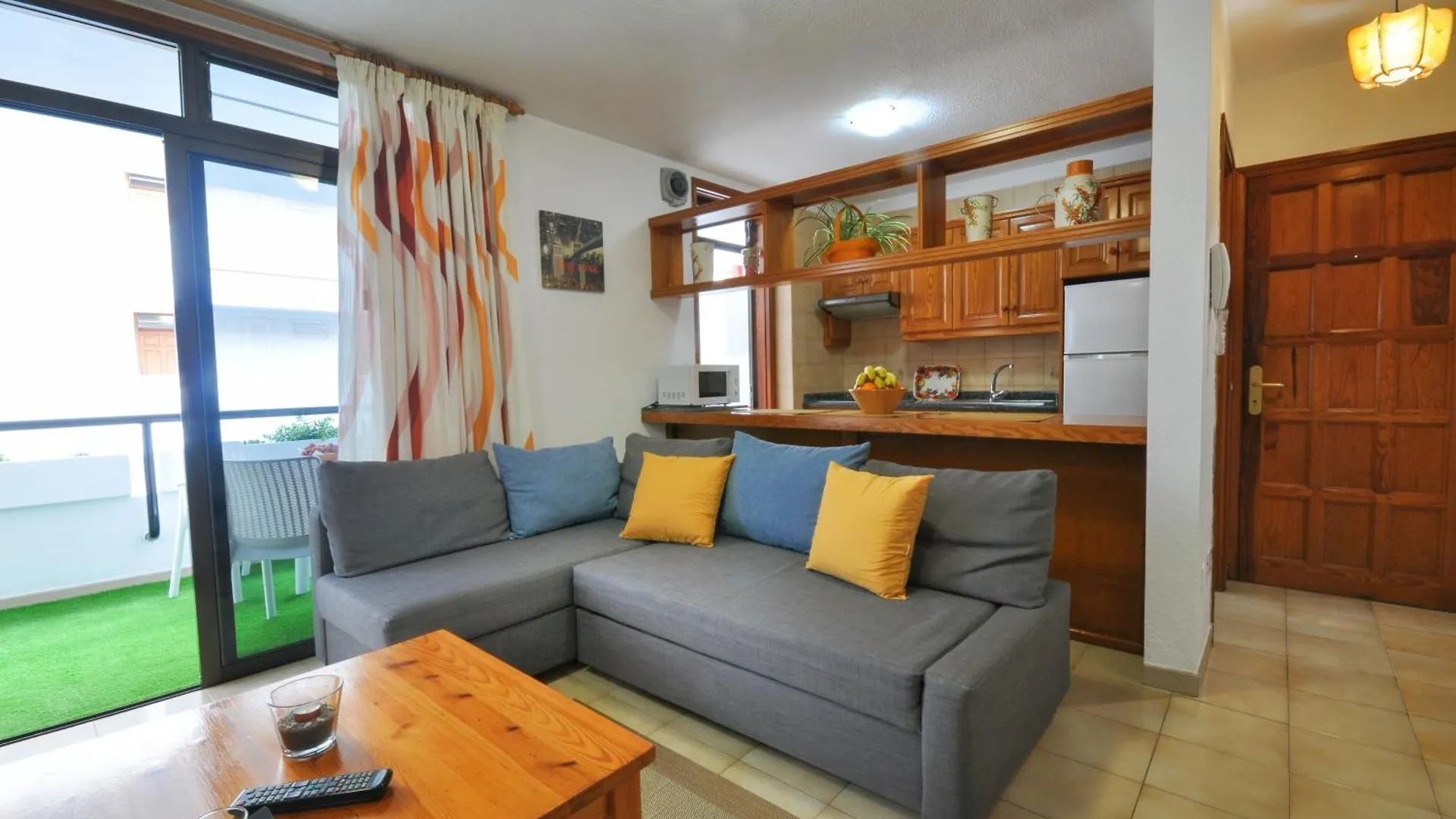 公寓 Playa De Las Americas Duplex Con Piscina